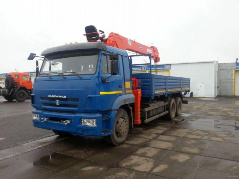 КамАЗ 65117 с КМУ Kanglim KS1256G-II (6590-120021) Спецтехника КАМАЗ