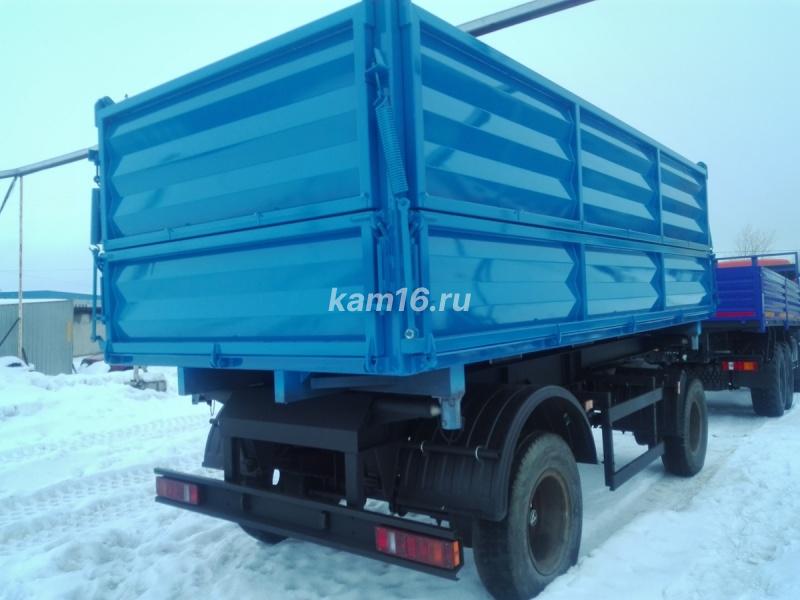 Прицеп зерновоз самосвал двухосный 12 тонный