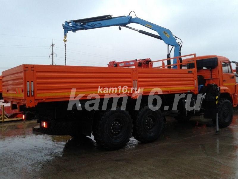 КАМАЗ 43118 с гидроманипулятором ИНМАН ИМ 150